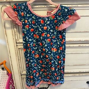 Matilda Jane Enchanted Garden - Strawberry Dress, Size: 6